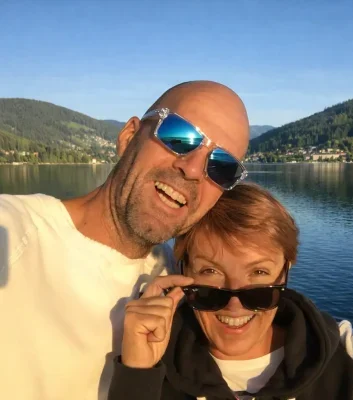 Anne et Francis à Gérardmer